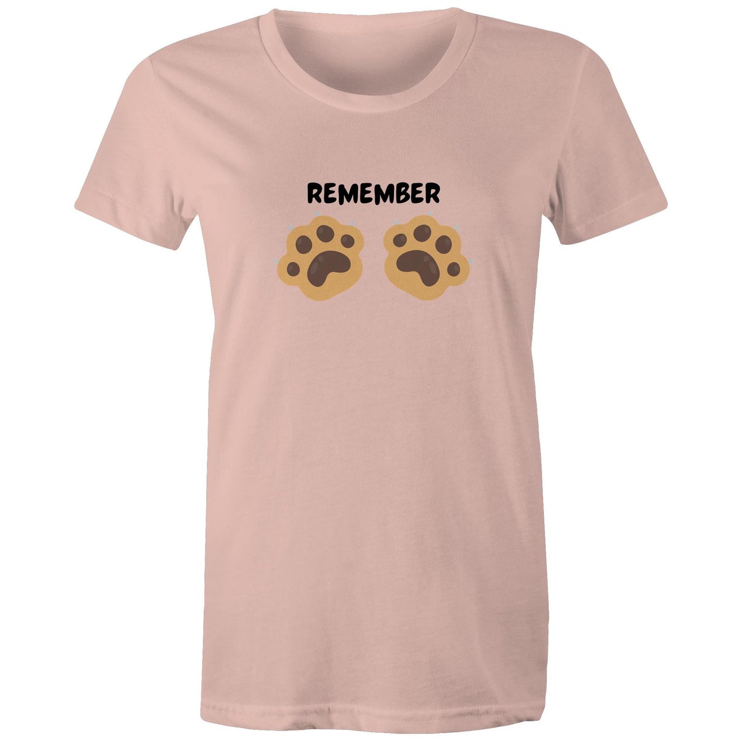 Remember to Paws Woman's T-Shirt