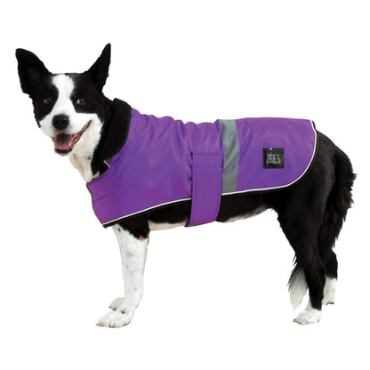 Zeez Dapper Dog Coat - Royal Purple