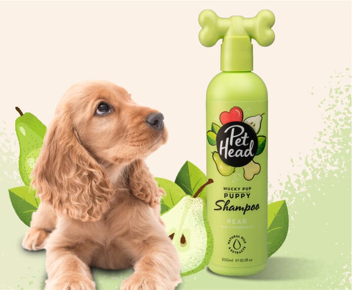 Pet Head Mucky Pup Puppy Shampoo – packaging detail