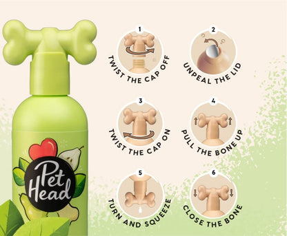 Pet Head Mucky Pup – bone-safe cap detail