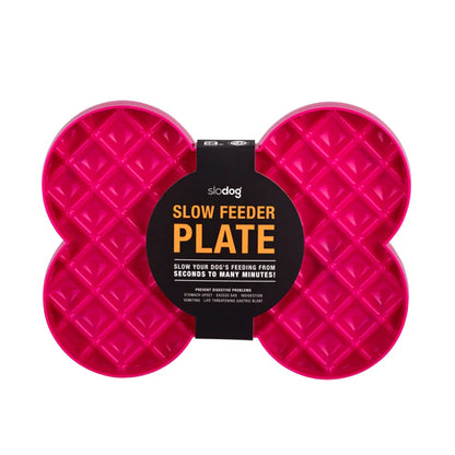 LickiMat SloDog Slow Feeder Plate Pink