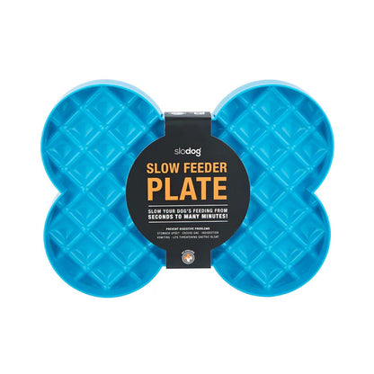 LickiMat SloDog Slow Feeder Plate Turquoise