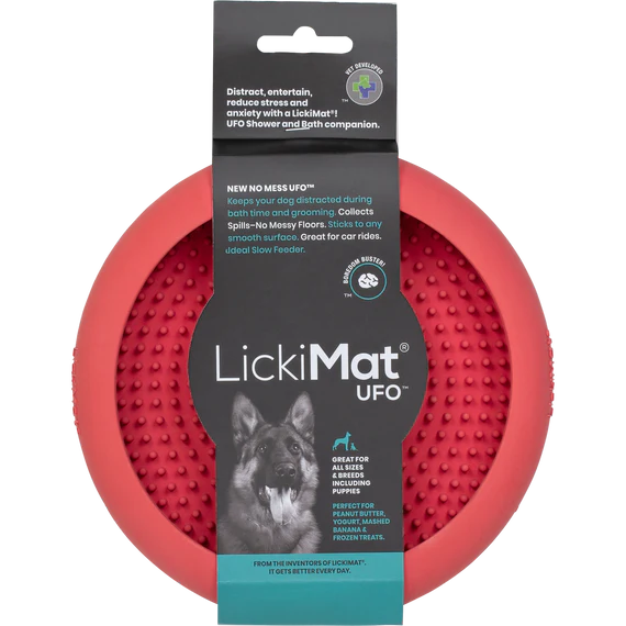 LickiMat UFO Pink with packaging