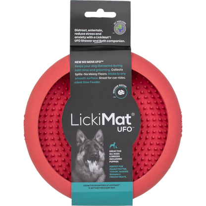 LickiMat UFO Pink with packaging