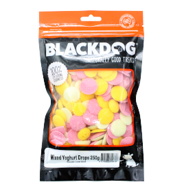 Black Dog - Mixed Yogurt Drops - 250g