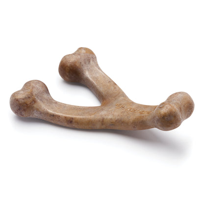 Benebone Bacon Puppy Wishbone – detail shot
