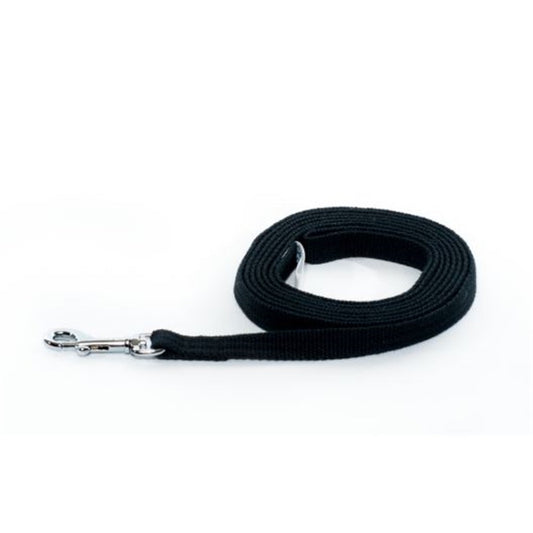 Beau Pets Cotton Webbing Training Lead – Black