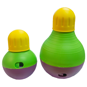 Starmark Bob-A-Lot shown in small and large sizes