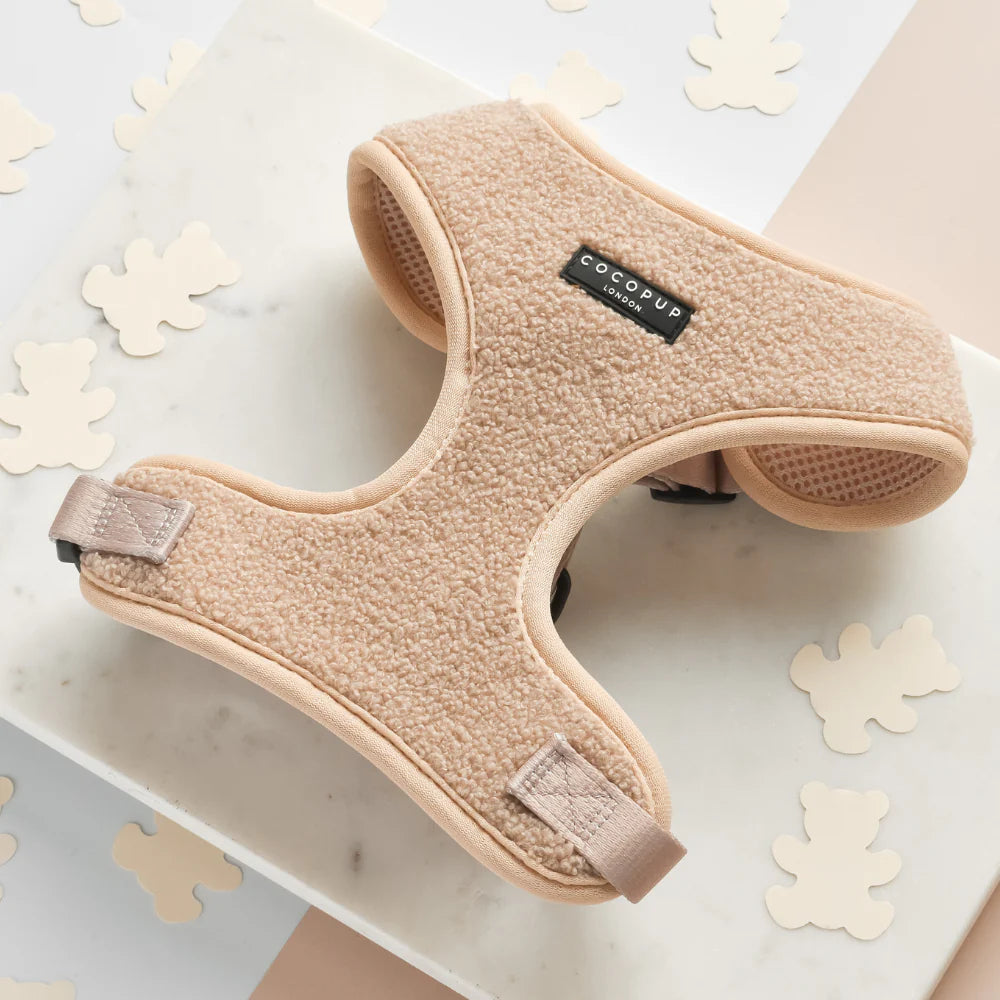 Cocopup London Adjustable Neck Harness Teddy Rupert – front view