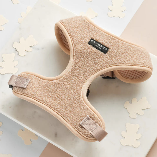 Cocopup London Adjustable Neck Harness Teddy Rupert – front view