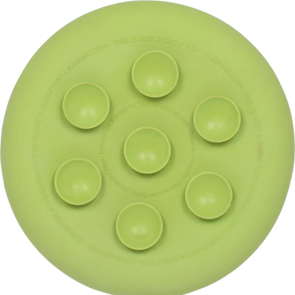 LickiMat UFO Green top view