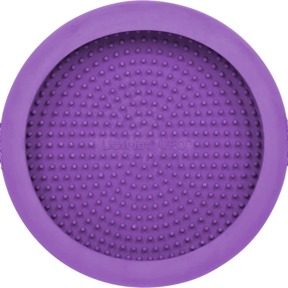 LickiMat UFO Purple side view