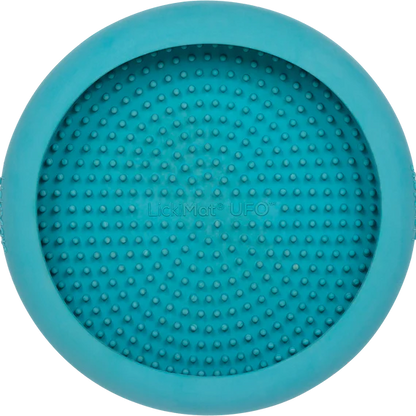 LickiMat UFO Turquoise side view