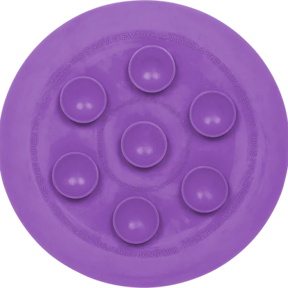 LickiMat UFO Purple top view