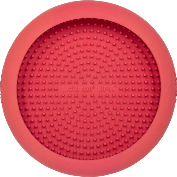 LickiMat UFO Pink side view