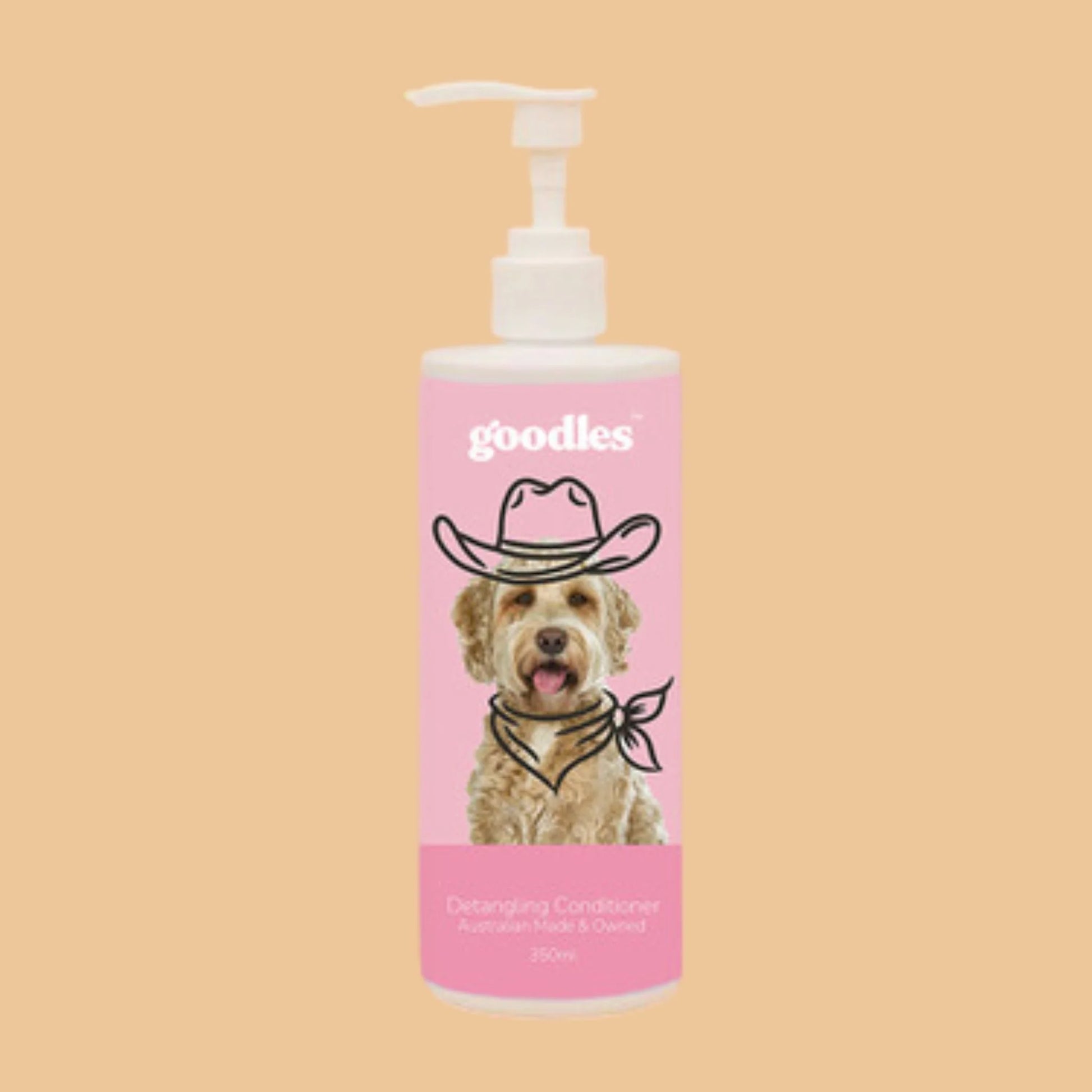 Goodles Detangling Conditioner 350ml bottle with pump dispenser
