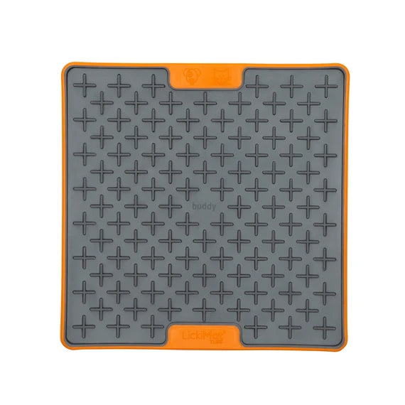 LickiMat Buddy Tuff Orange product shot