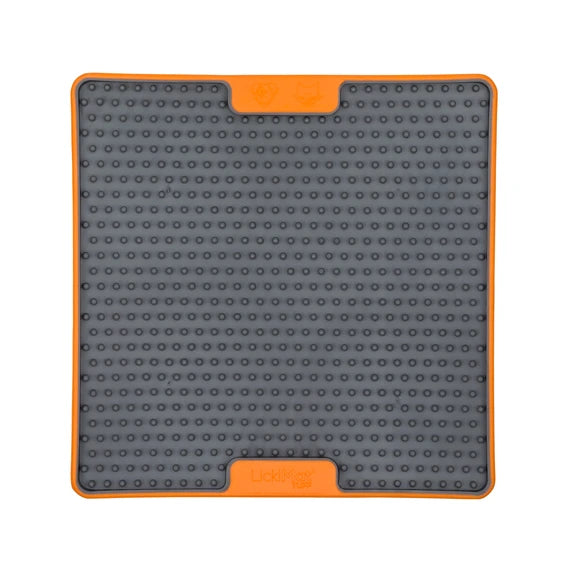 LickiMat Soother Tuff Orange product shot