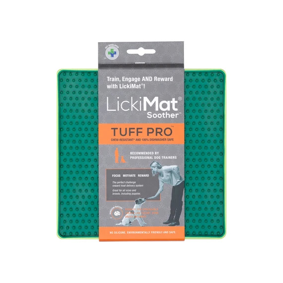 LickiMat Soother TUFF PRO Green
