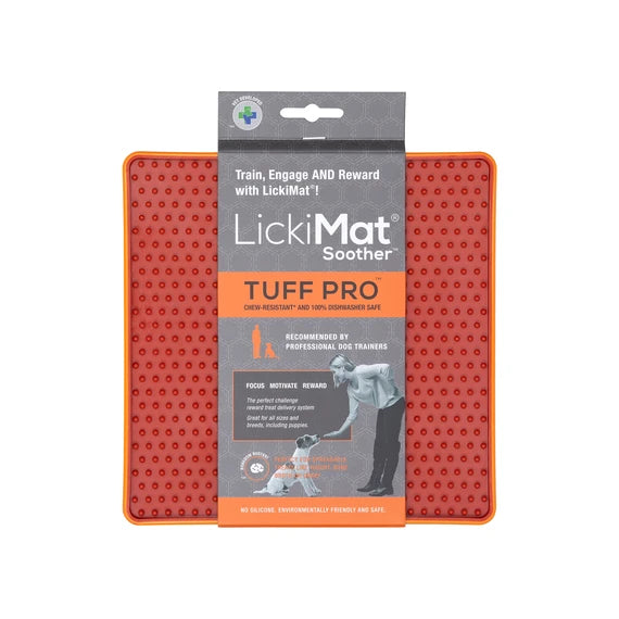 LickiMat Soother TUFF PRO Orange