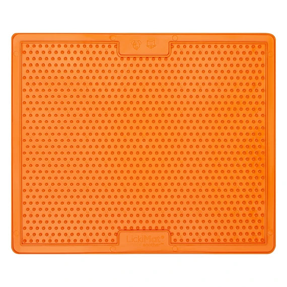 LickiMat Soother X Large Orange lifestyle