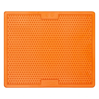 LickiMat Soother X Large Orange lifestyle