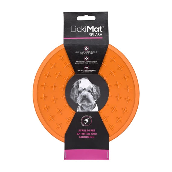 LickiMat Splash Orange