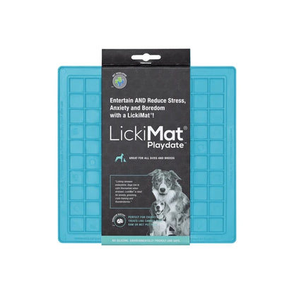 LickiMat Playdate Turquoise product shot