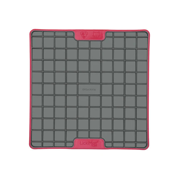 LickiMat Playdate Tuff Red product shot