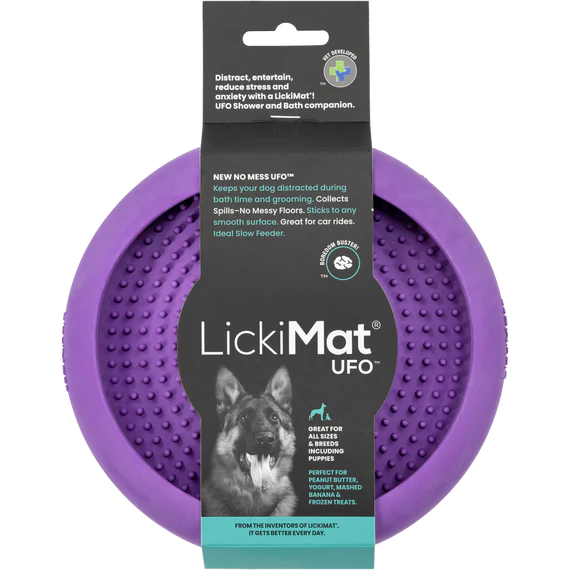 LickiMat UFO Purple hero shot