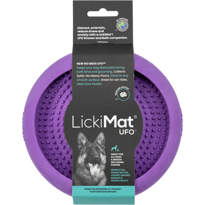 LickiMat UFO Purple hero shot
