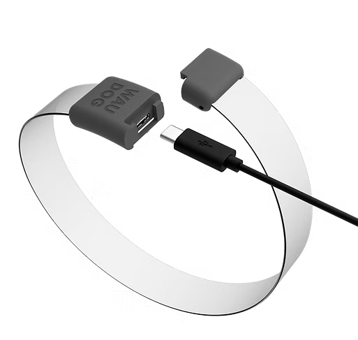 WAUDOG LED Collar - detail view