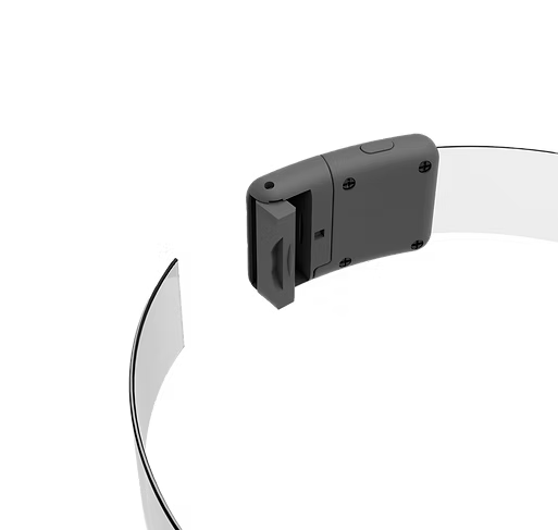 WAUDOG LED Collar - side profile