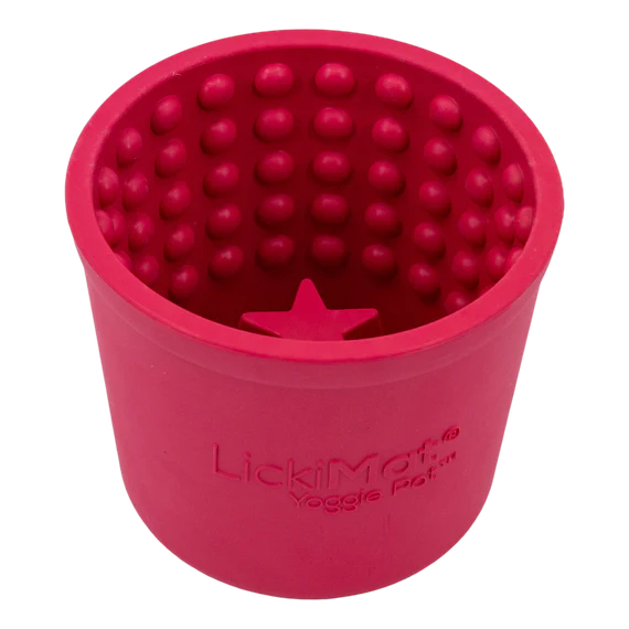 LickiMat Yoggie Pot top view
