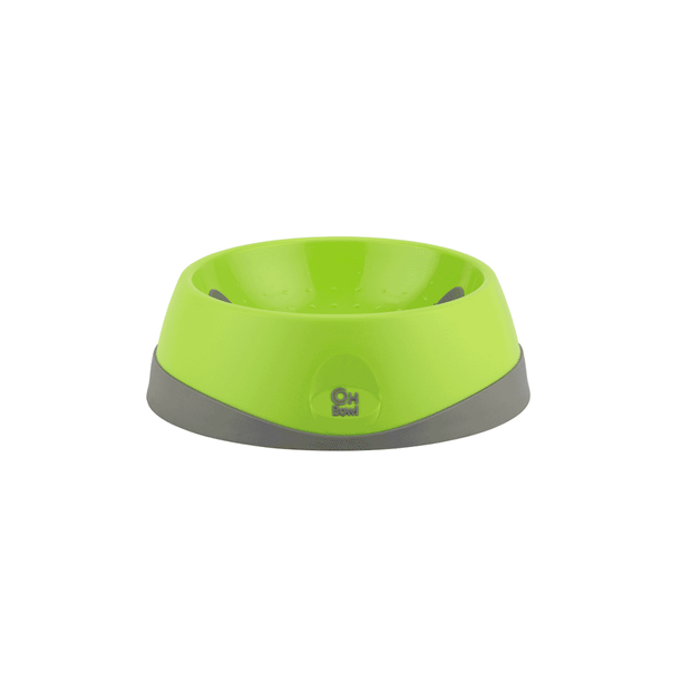 LickiMat Dog OH Bowl Green top view