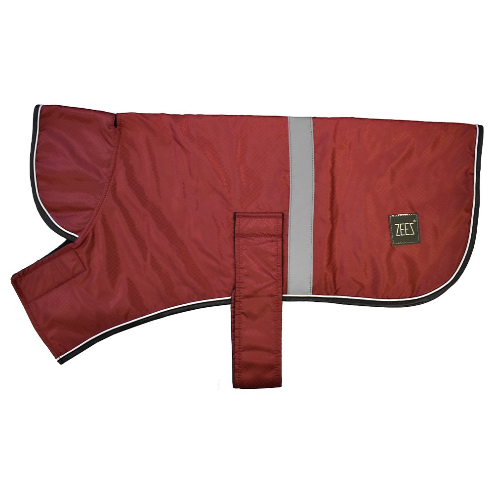 Zeez Dapper Dog Coat - Maroon