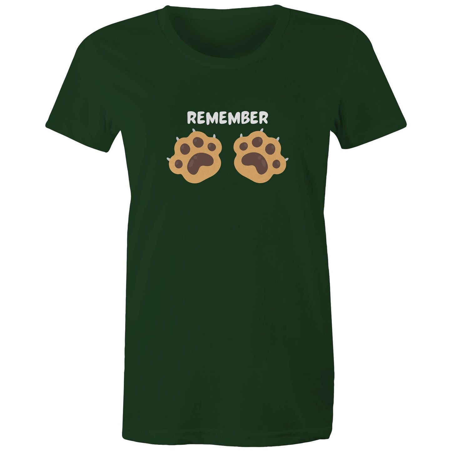 Remember to Paws Woman's T-Shirt