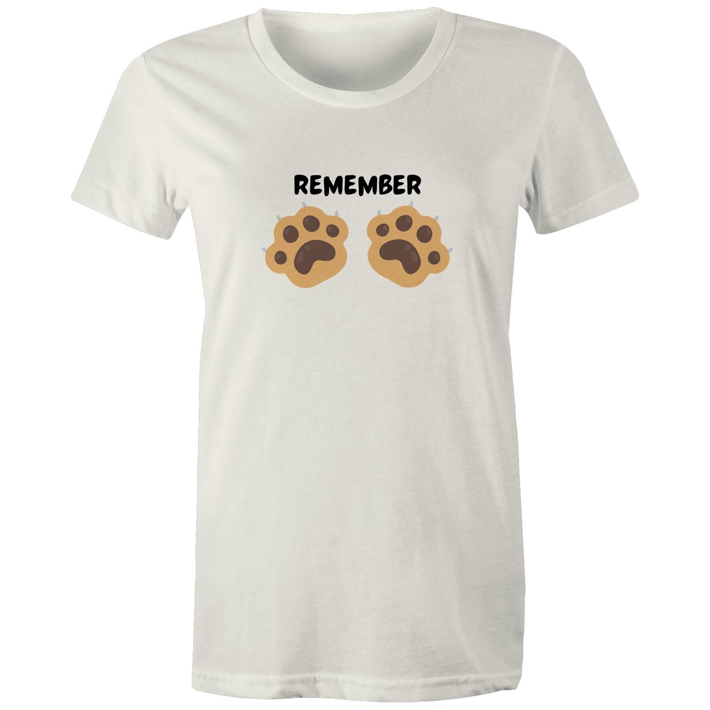 Remember to Paws Woman's T-Shirt