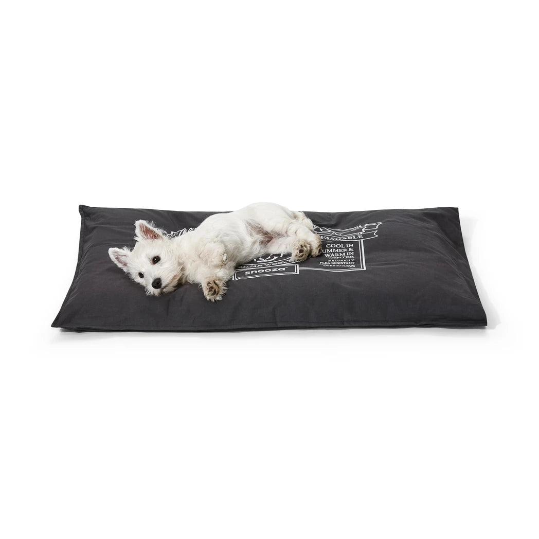 Snooza Futon Organic Charcoal