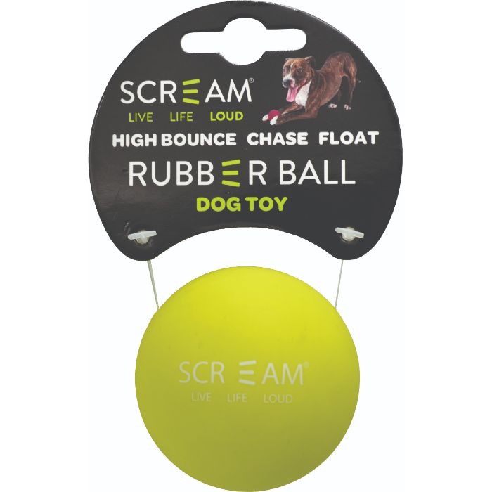 Scream Rubber Ball